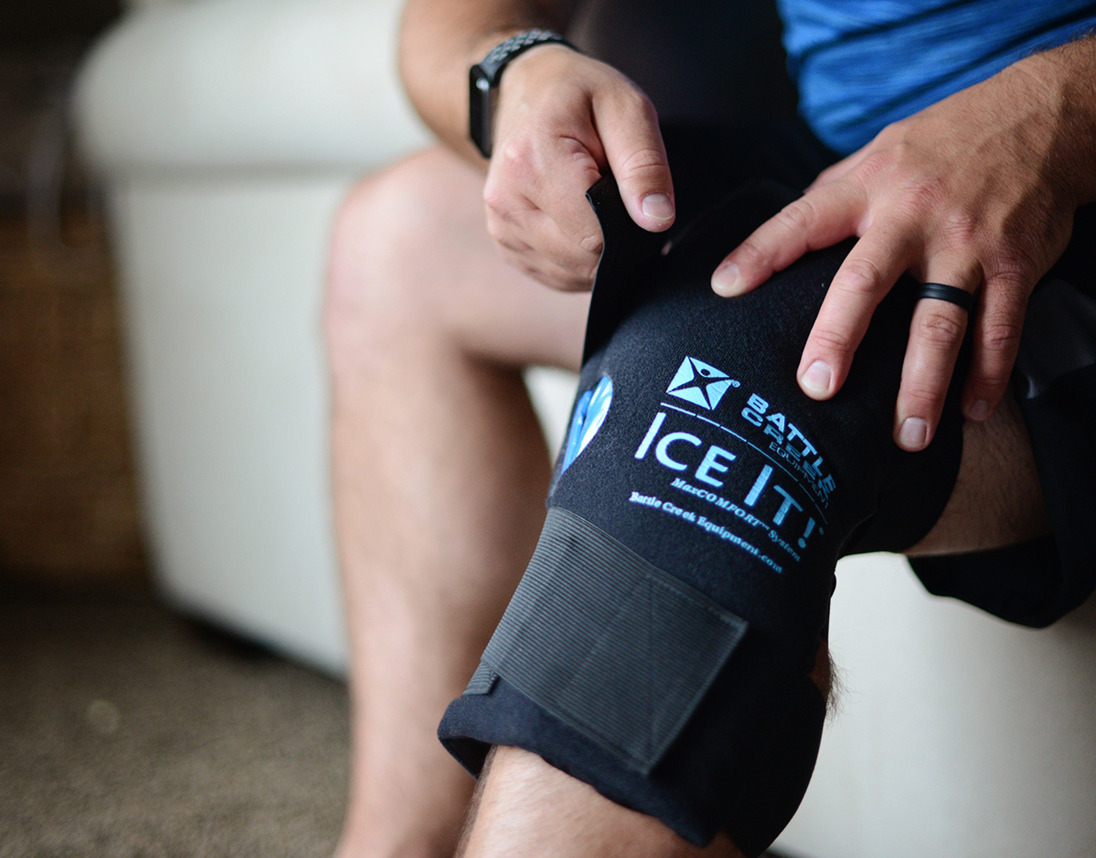Ice It! MaxCOMFORT Knee Cold Therapy Wrap