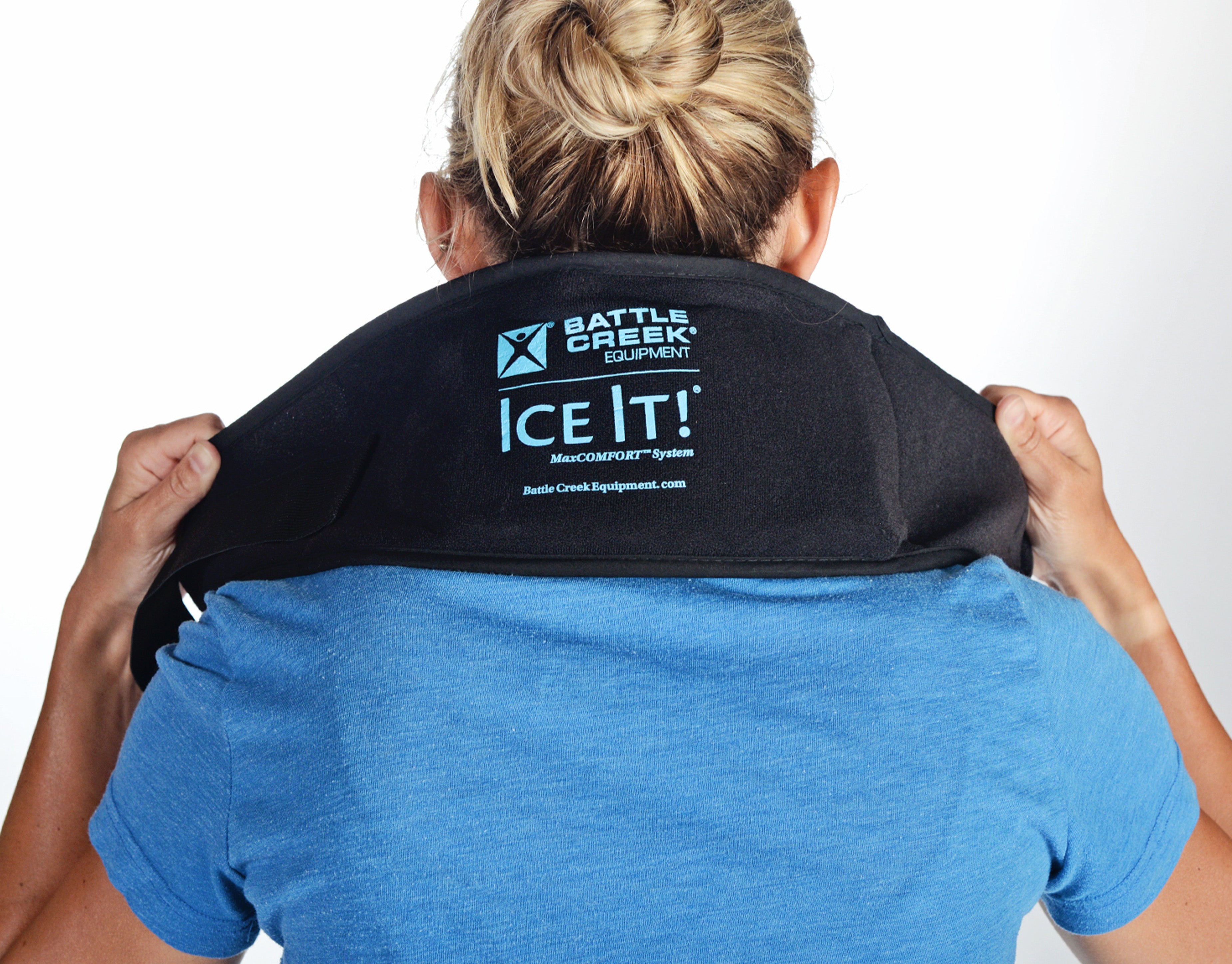 Ice It! MaxCOMFORT Neck Cold Therapy Wrap