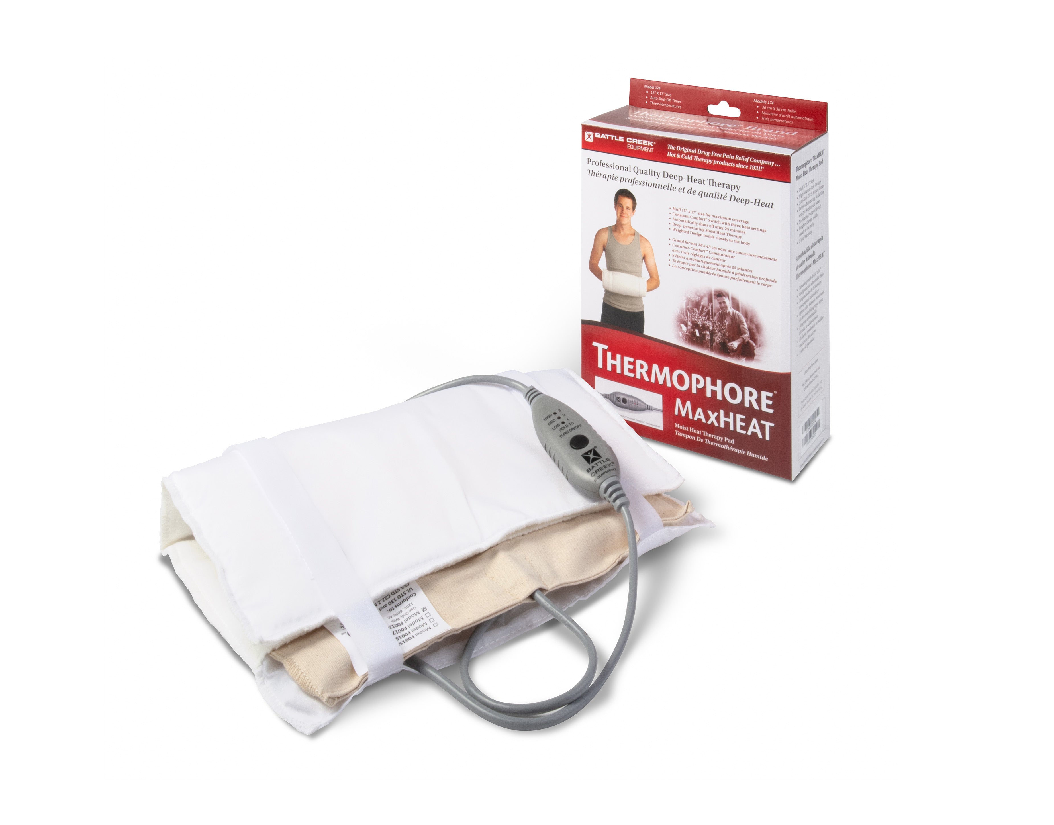 THERMOPHORE マックスヒート 温熱パッド Amazon.com: Thermophore MaxHeat Arthritis Pad Moist Heating Pad