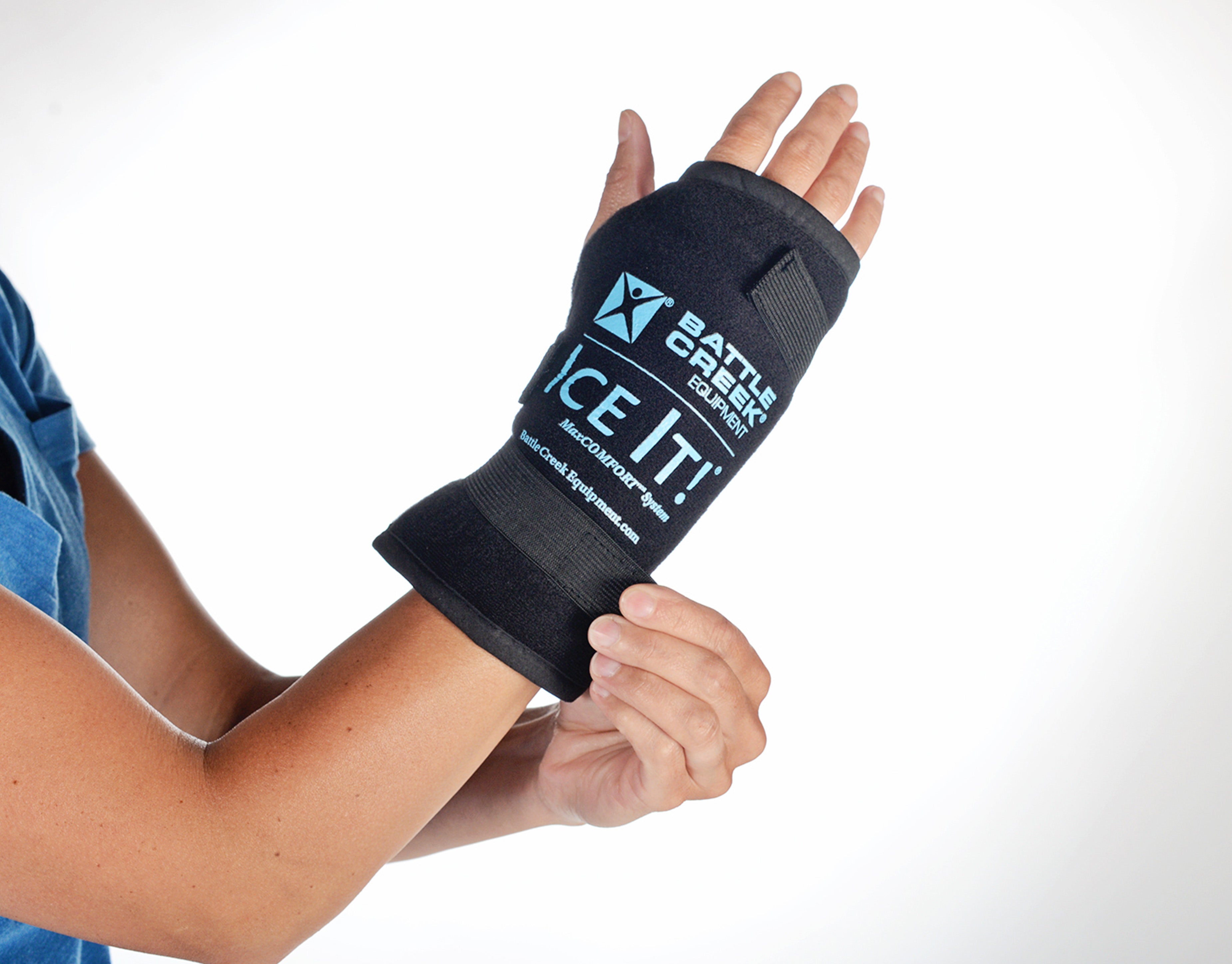 Ice It! MaxCOMFORT Hand & Wrist Cold Therapy Wrap